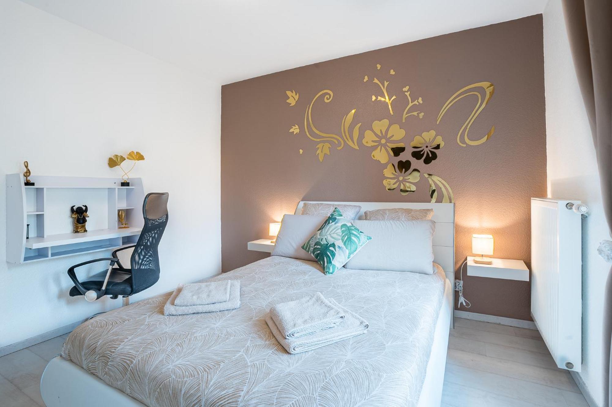 Spacieux - 4 Pers' - Balcon - 2 Lits - Parking Woippy Bagian luar foto